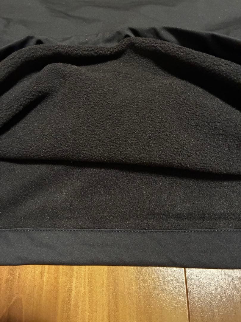 canterbury ブラック フード付き ウォームアップウェア　Lサイズ