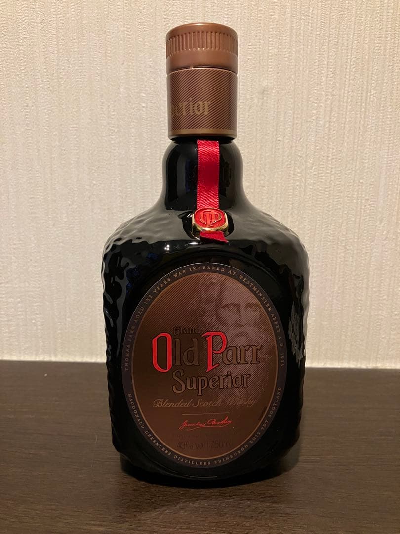 Old Parr Superior オールドパー　スーペリア オールドボトル