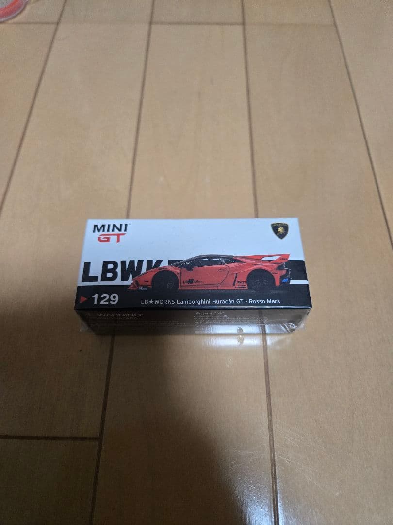 MINIGT ミニGT　LBワークス　ランボルギーニ ウラカンGT　ロッソマーズ