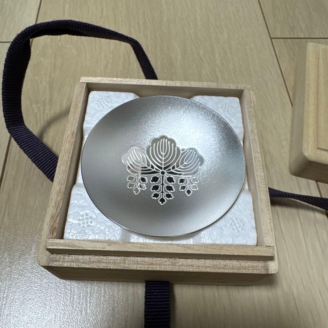 【新品】銀盃 消防庁記念品