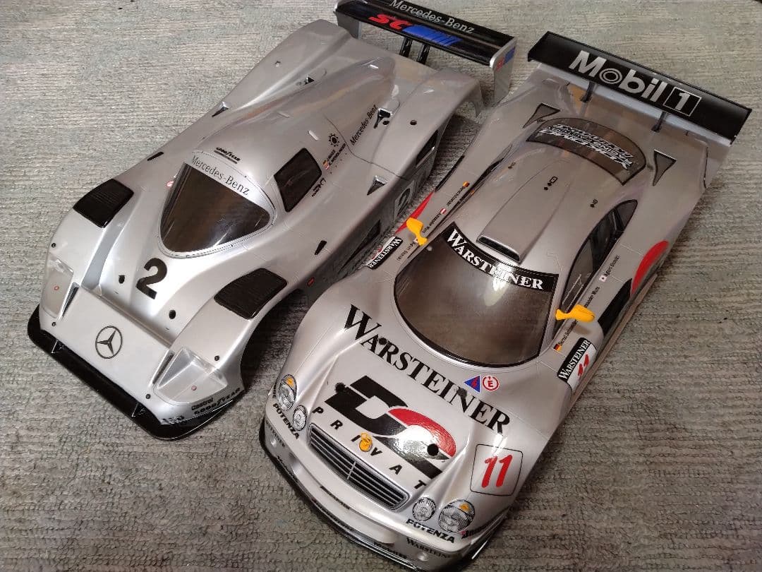 タミヤ　ベンツボディ　アルピーヌボディ