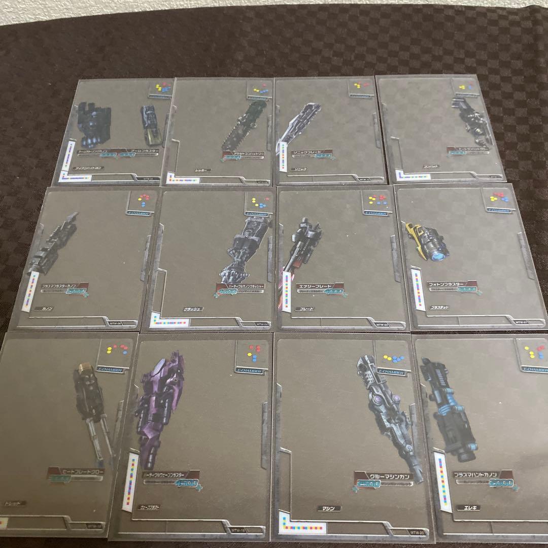 トランスフォーマー　メックテックカード　カード33枚　ウェポンカード33枚セット