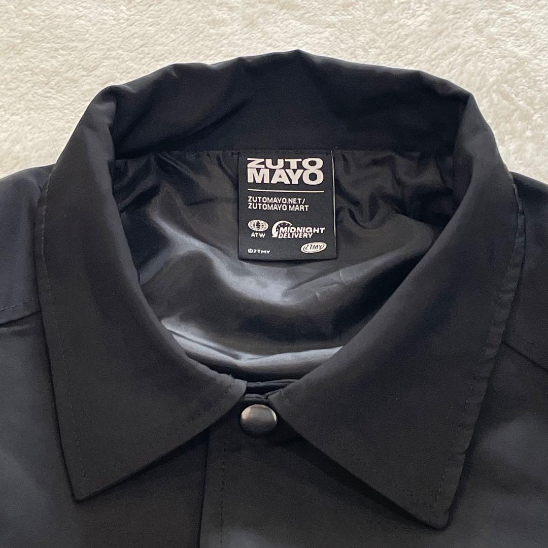 ずっと真夜中でいいのに。 コーチジャケット　ミラーチューン ブラック　Lサイズ