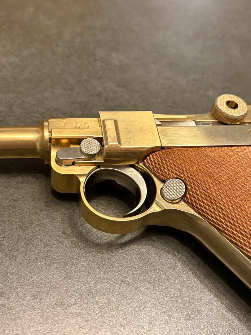 【希少】マルシン　金属製　ルガーP-08 6インチ　モデルガン