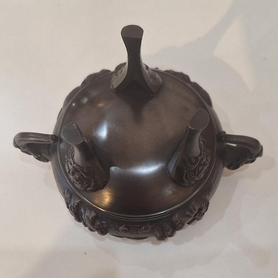 高岡銅器　七福神香炉