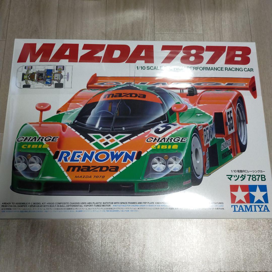 タミヤ 1/10 電動RCレーシングカー マツダ 787B MAZDA