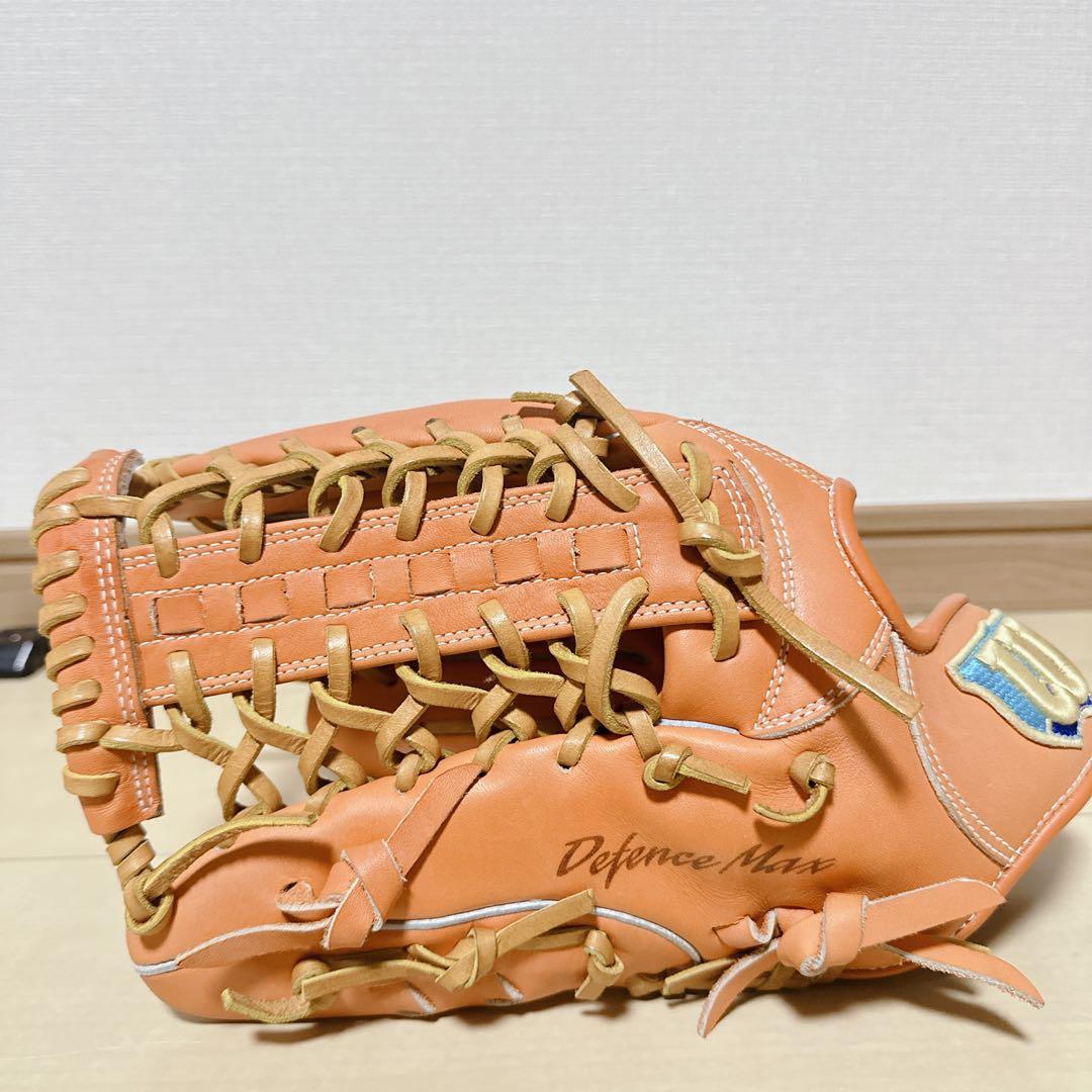 極美品 Wilson ウィルソン D-MAX 一般軟式 左利き用 外野 グローブ