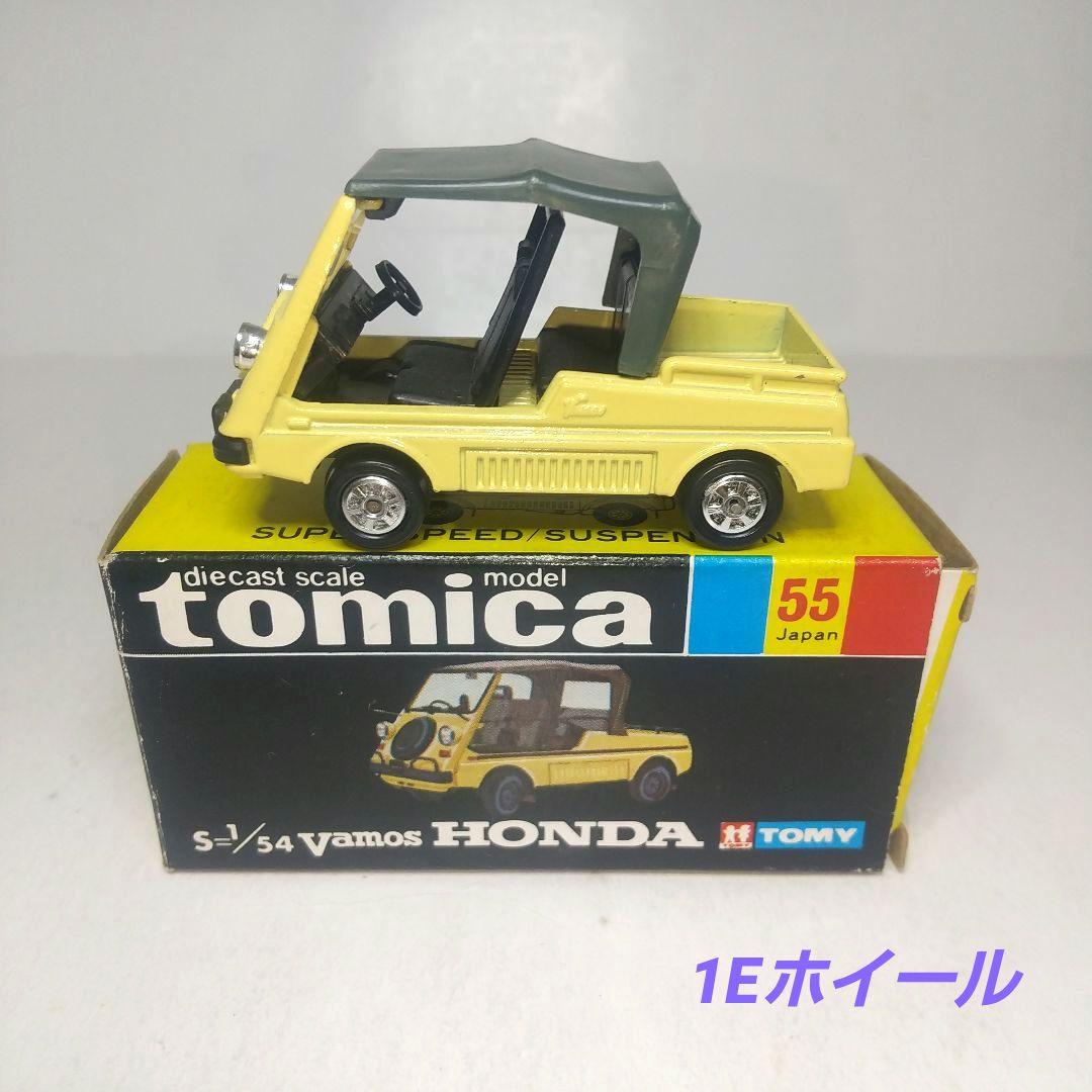 (3905)トミカ 黒箱 日本製 ホンダ バモス 1E・1Fホイール 2台