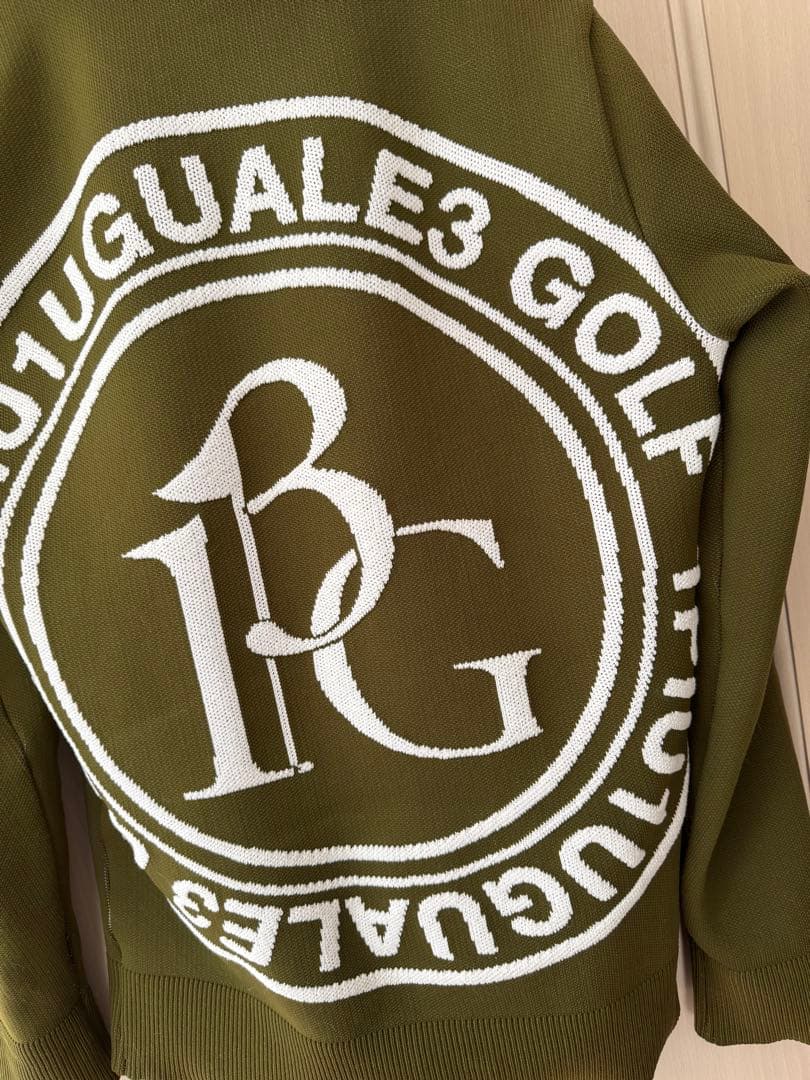 1PIU1UGUALE3 ゴルフ パーカーニット III