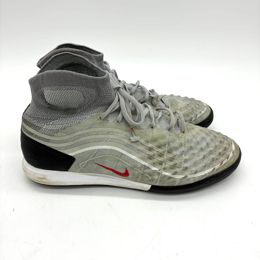 ナイキマジスタXプロキシモ　グレー ハイカット フットサルシューズ