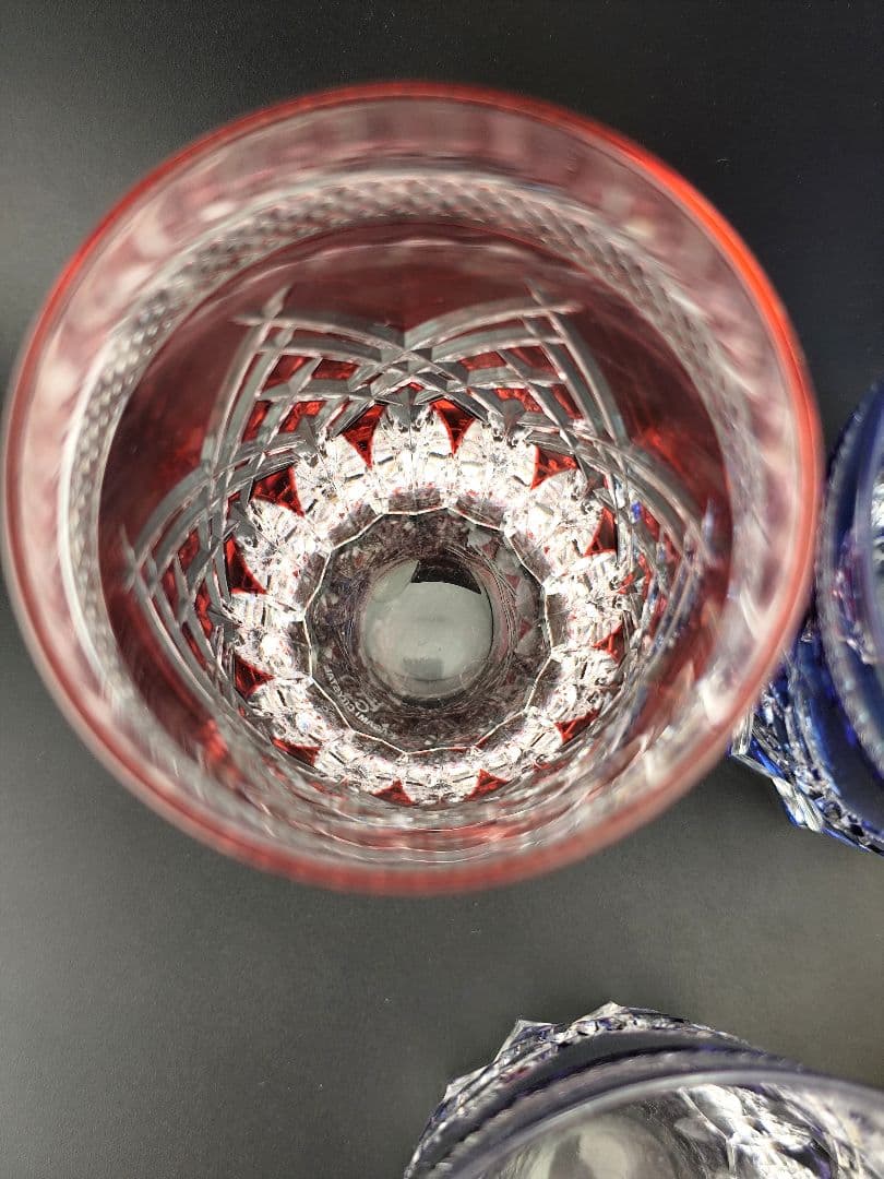 カガミクリスタル サンクラール 5客 江戸切子（切子、江戸切子、薩摩切子）