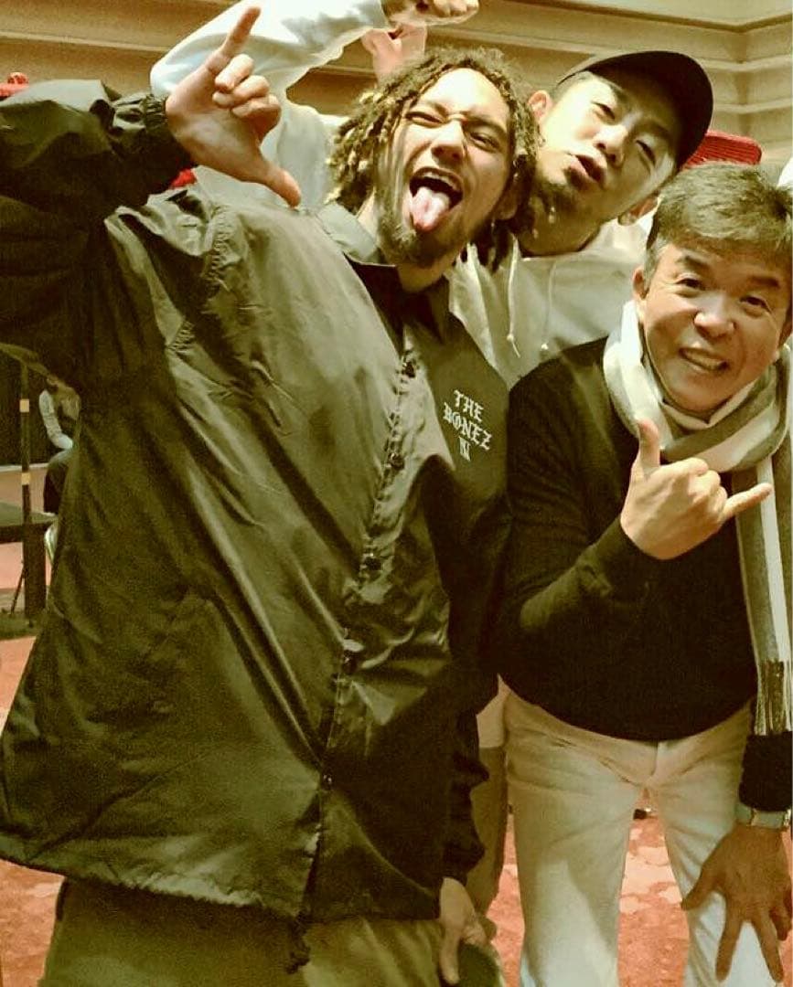 The BONEZ ボア コーチジャケット Dragon Ash RIZE L