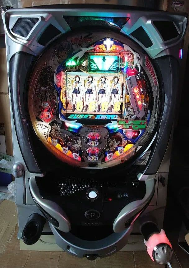 訳あり　CRAバーストエンジェルVV（甘デジ）　非循環　パチンコ実機　初代