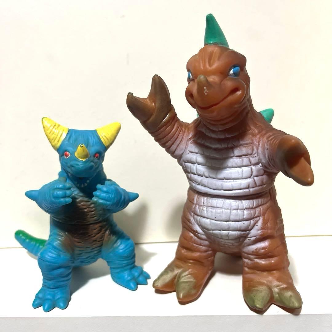 無版権 怪獣 ソフビ フィギュア セット パチソフビ 当時物