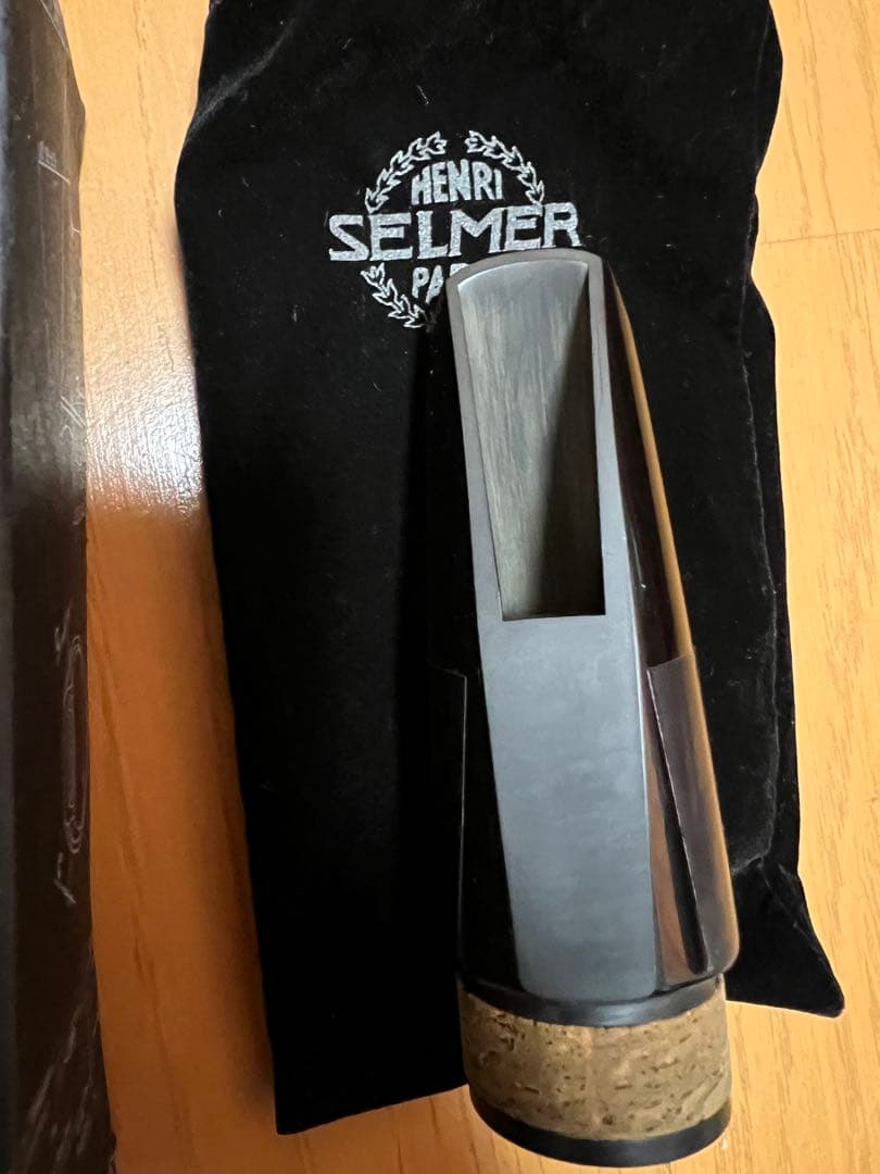 バスクラ　マウスピース　Focus　 ボナード バスクラ逆締め 金メッキ