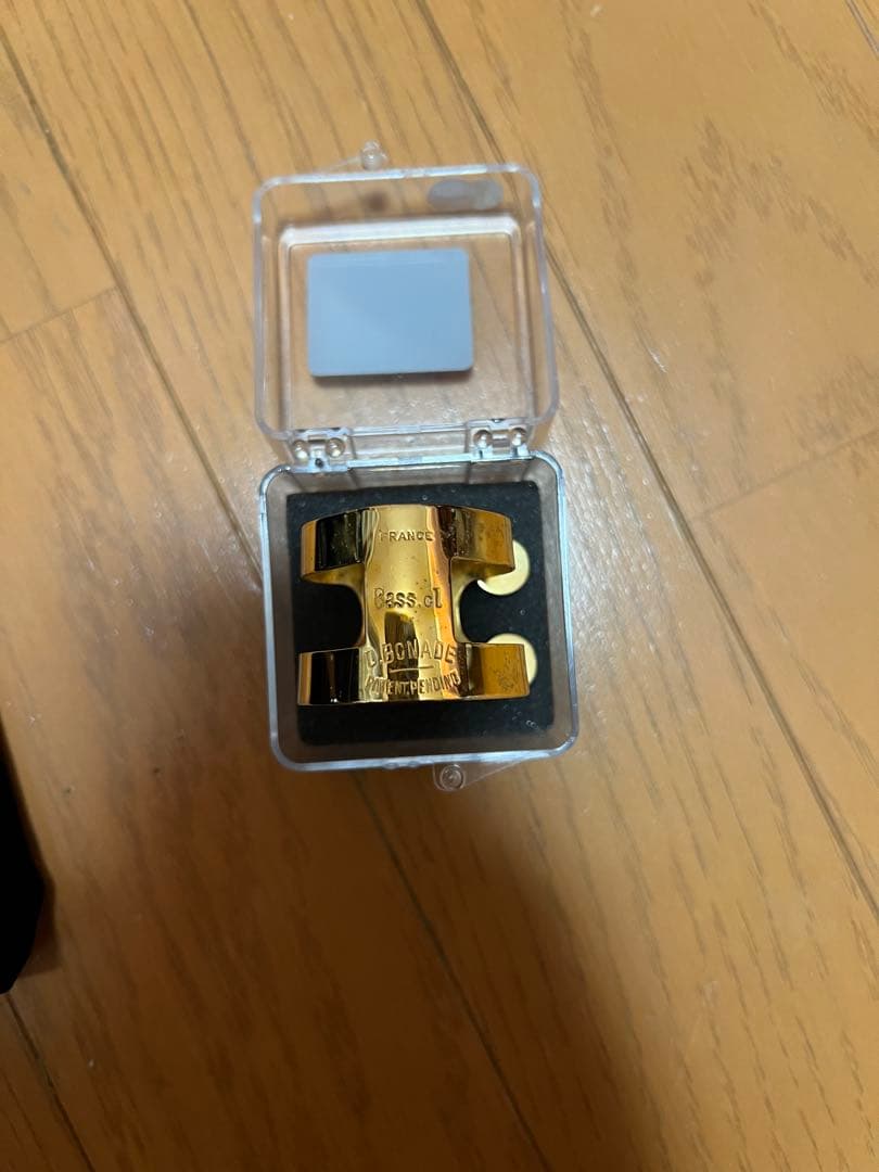 バスクラ　マウスピース　Focus　 ボナード バスクラ逆締め 金メッキ