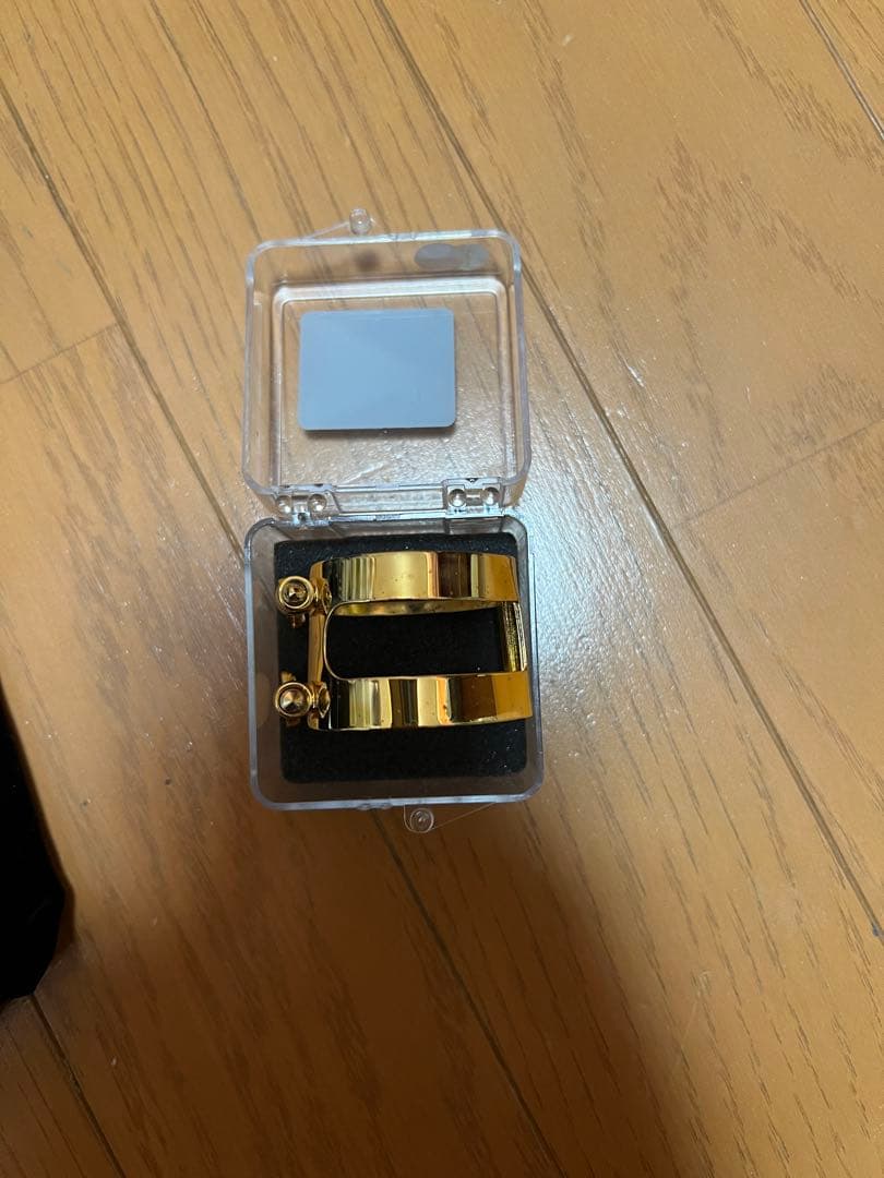 バスクラ　マウスピース　Focus　 ボナード バスクラ逆締め 金メッキ