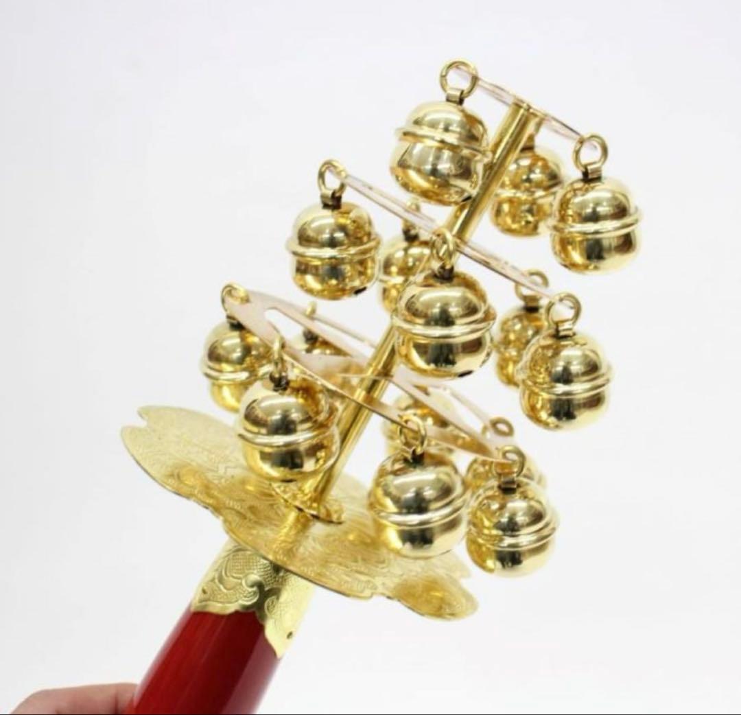 特選神楽鈴(大) 磨き品神楽鈴・神楽・巫女舞・和楽器・神社・神事・日本製