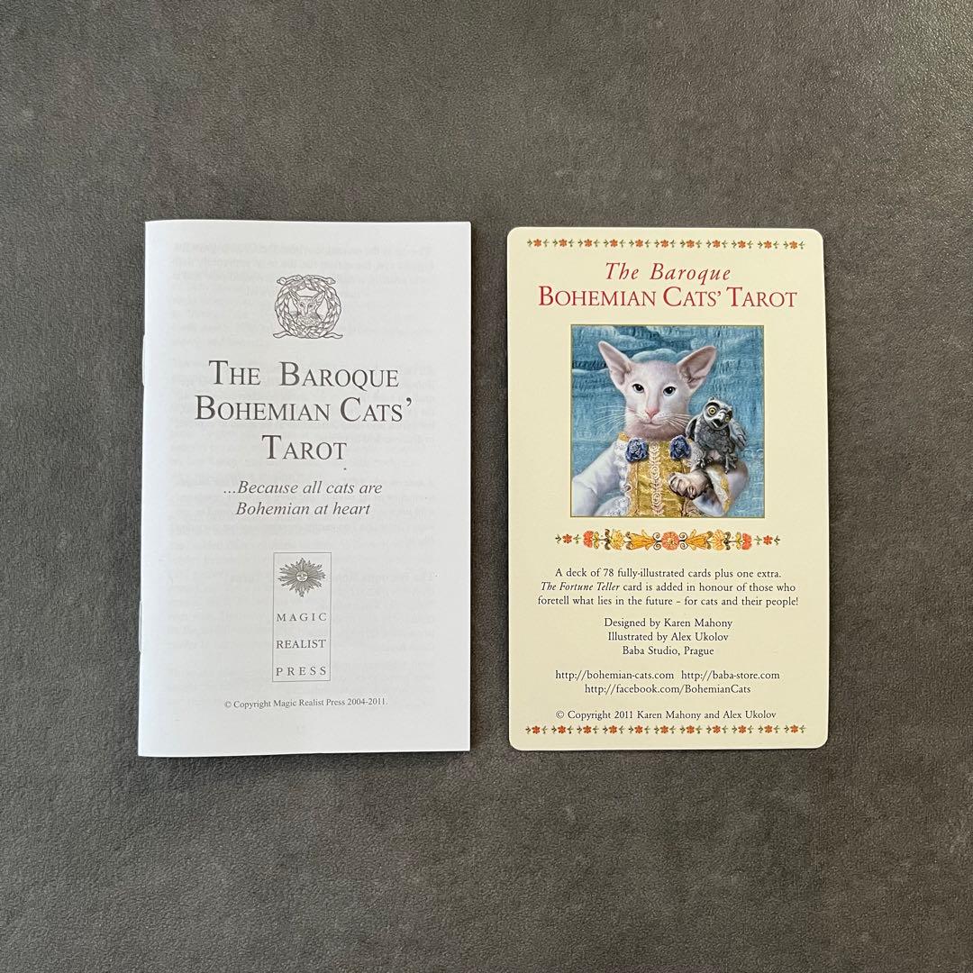 その他 The Baroque Bohemian Cats' Tarot 3rd ED