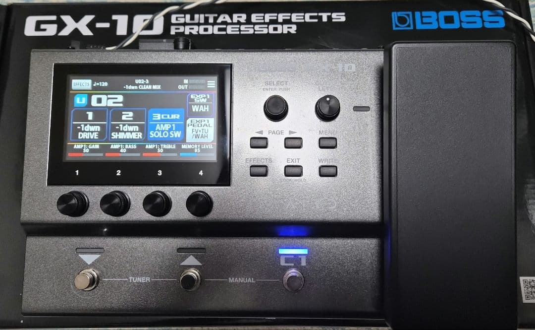 BOSS GX-10 BTアダプター付き