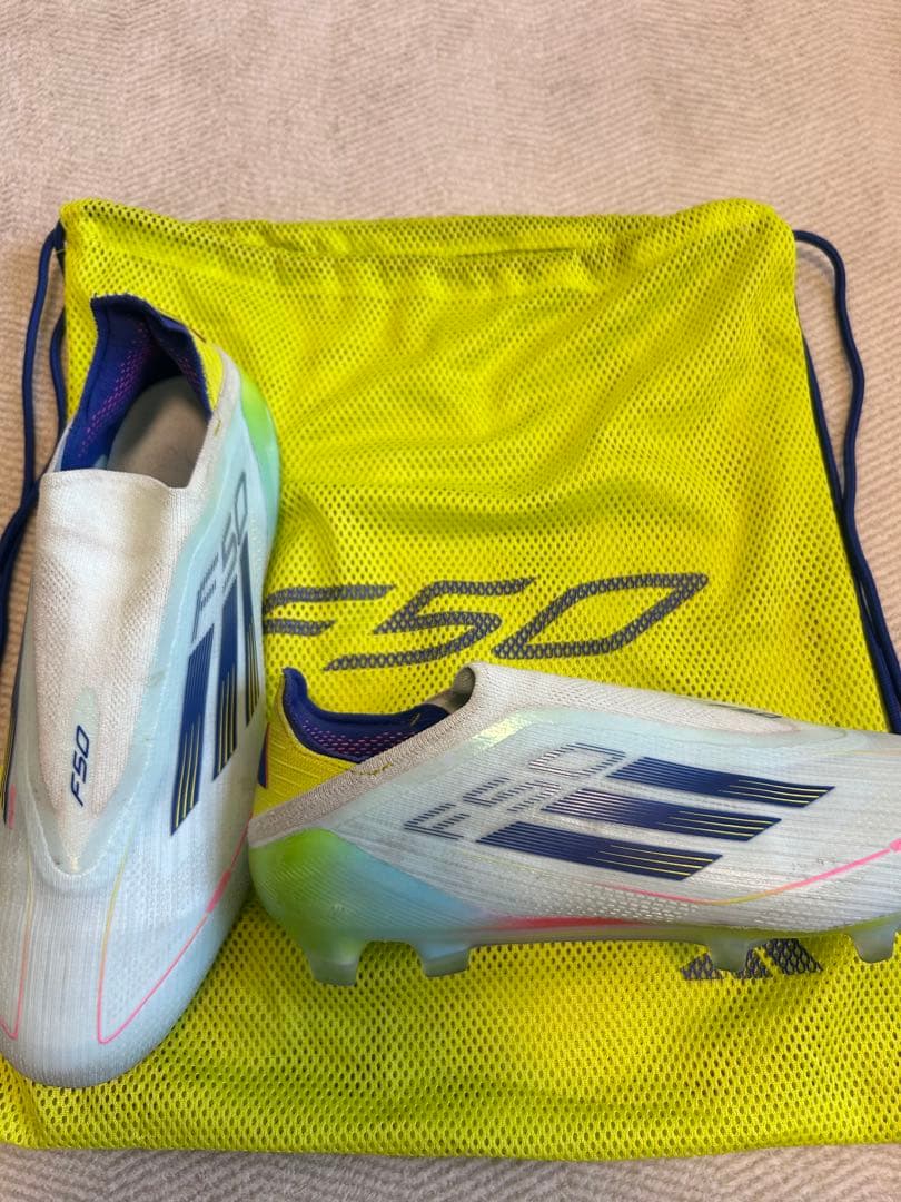 adidas F50 FG 27cm 値下げ交渉可能 シューズ袋付