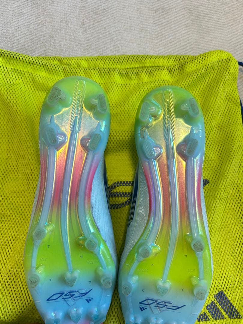 adidas F50 FG 27cm 値下げ交渉可能 シューズ袋付