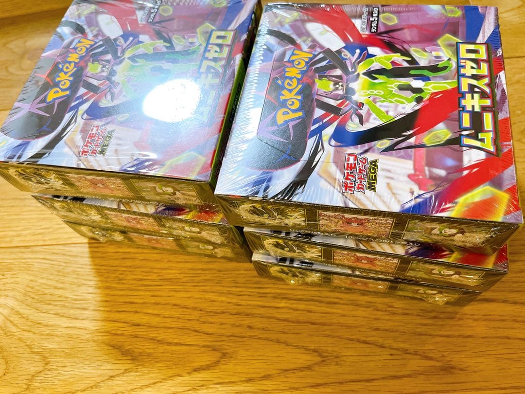 ポケモンカードゲーム ムニキスゼロ 6box シュリンク付き
