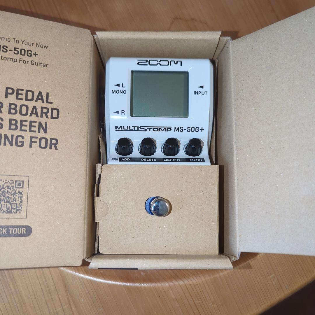 【未使用、新品同様】ZOOM MS-50G+ マルチエフェクター