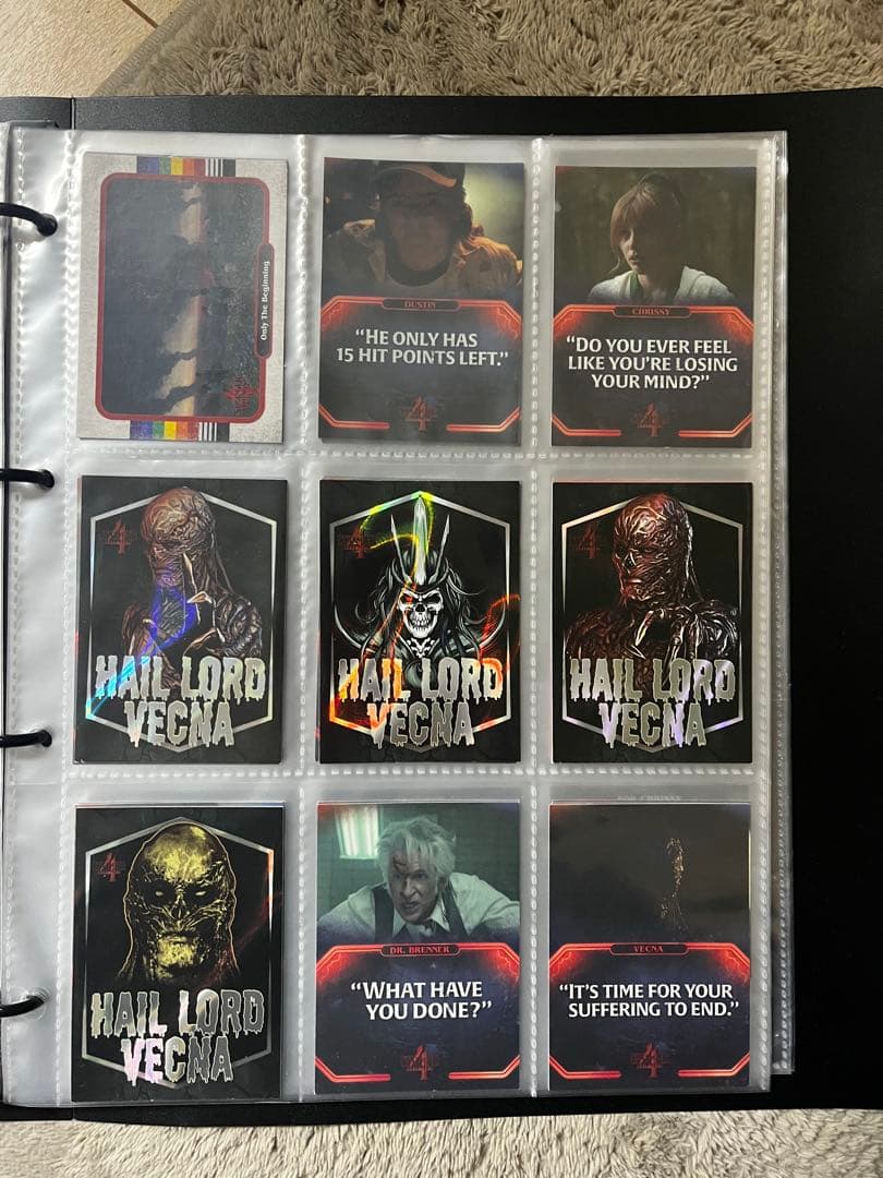 ストレンジャー・シングス トレーディングカードセット