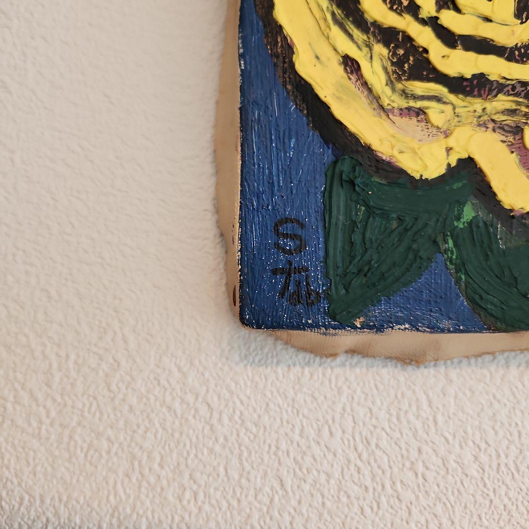 田渕眞兒　油絵　油彩　薔薇シリーズ　花　No.3-3+s