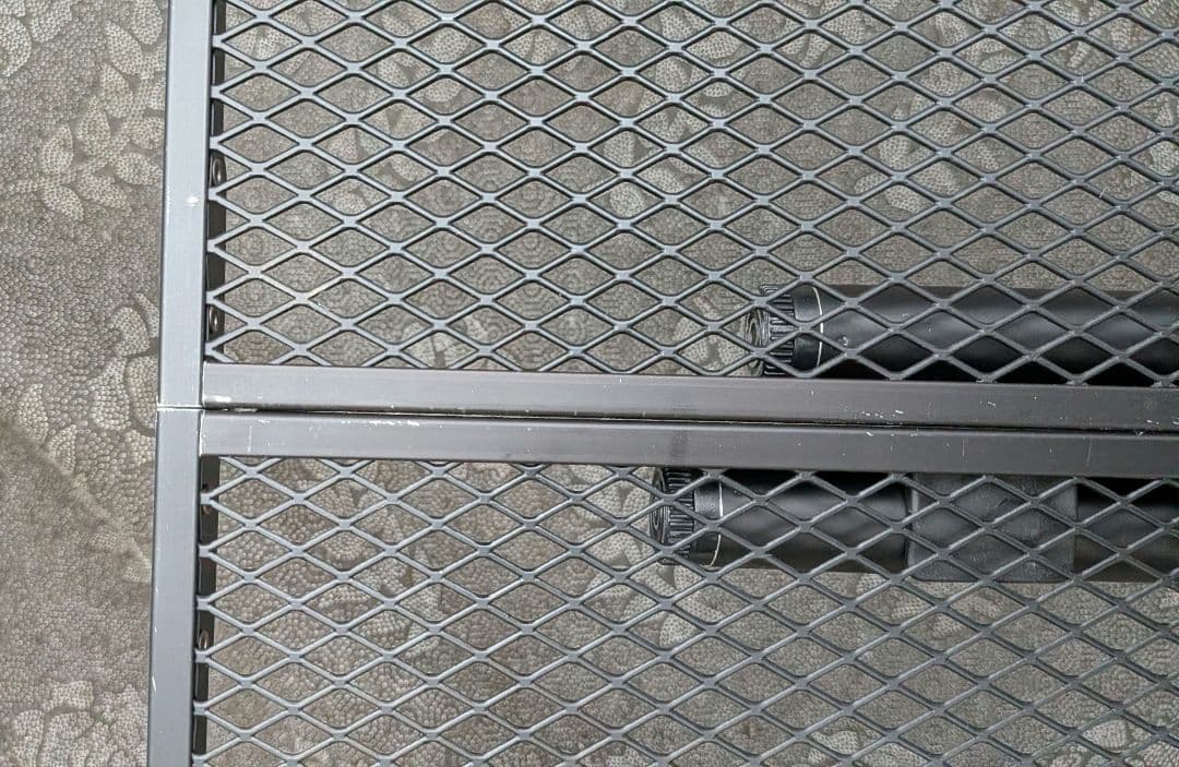 キャンパーズコレクション 山善 メッシュテーブル　TLT-1260