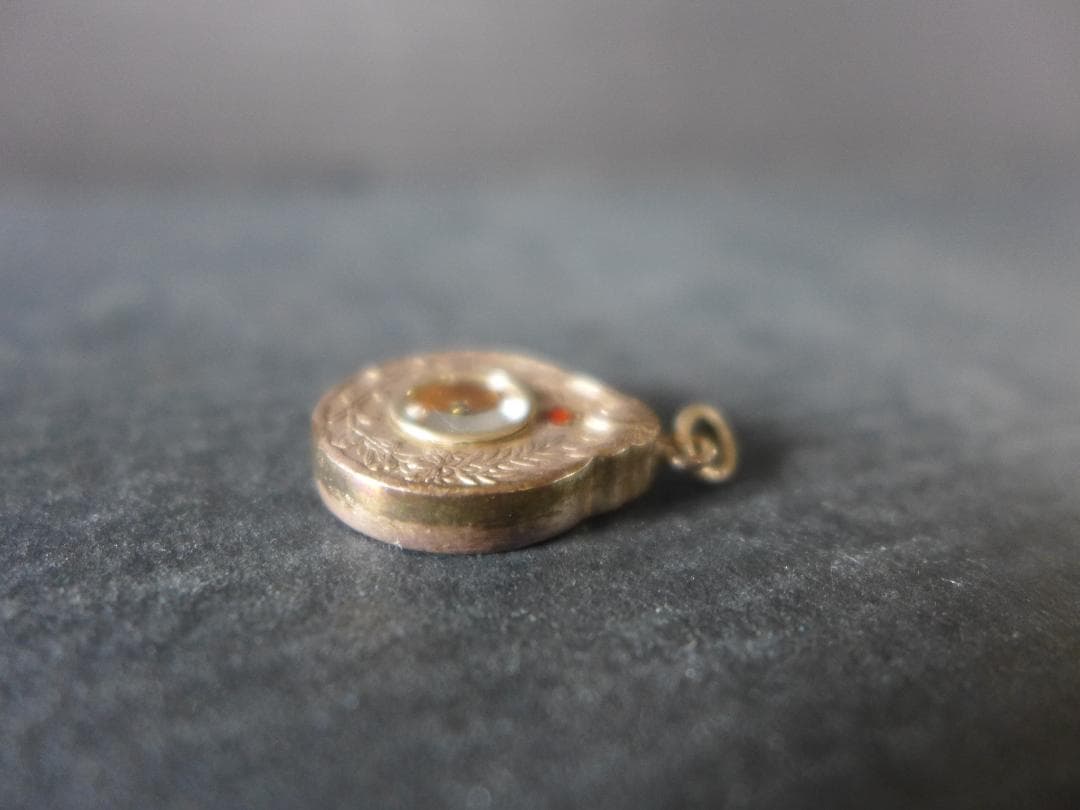 時代物　明治時代 大日本帝国　日本赤十字社記念　方位磁石付き　日赤社員総会記念