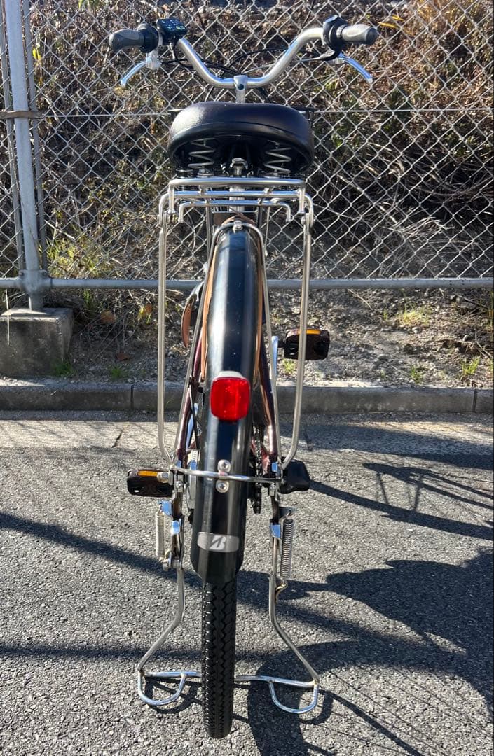 ブリジストンアシスタ電動アシスト自転車前後ブレーキワイヤー新品交換後関東圏配送