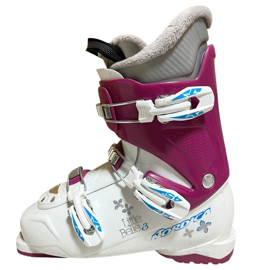 【良品】 Little Belle 3 スキーブーツ 25.5 NORDICA