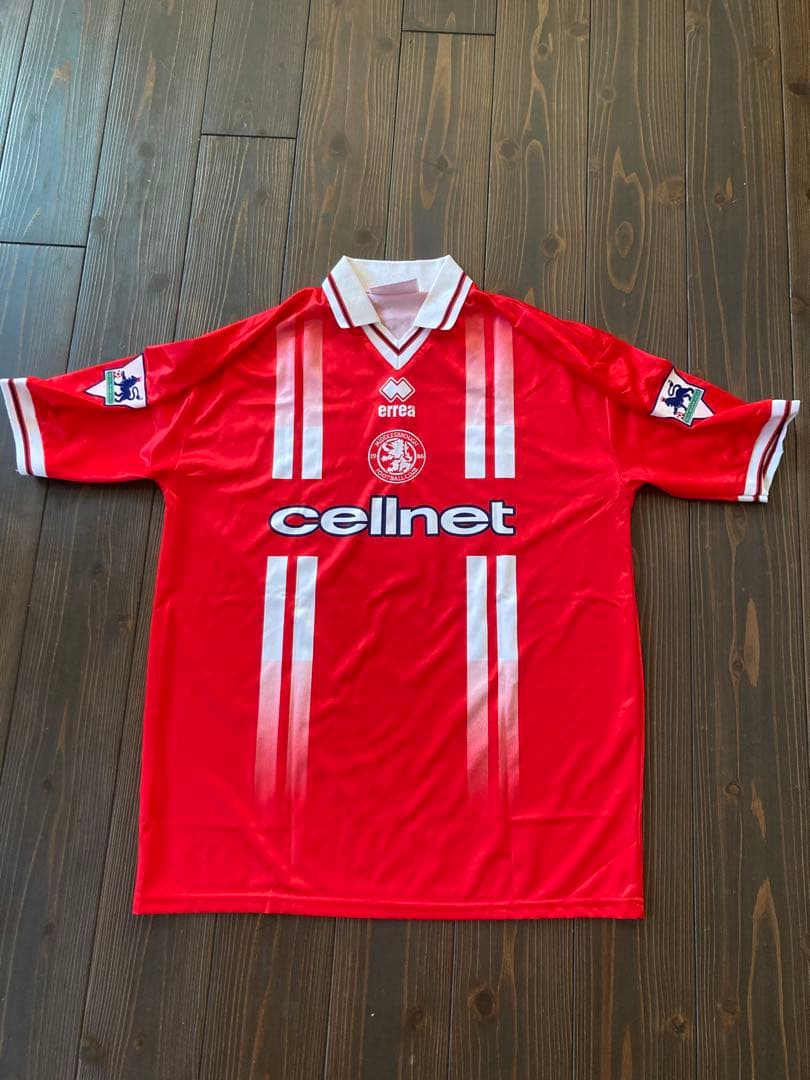 当時物！96？ミドルスブラ　ポールガス　ユニフォーム　イングランド代表