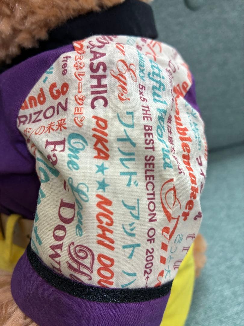 ダッフィーＳサイズ　嵐　大野智　コスチューム　ぬいぐるみ付