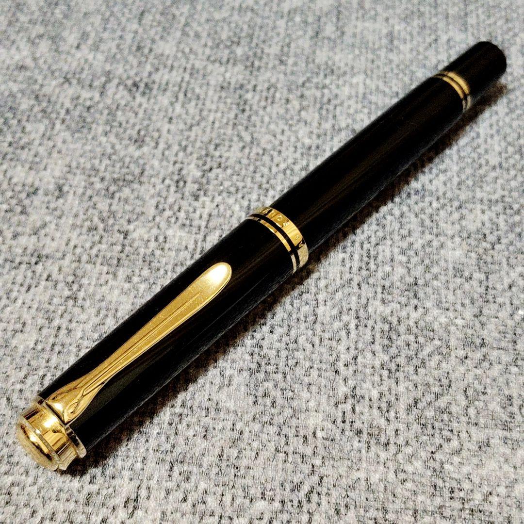 【最終価格】Pelikan ペリカン万年筆 スーベレーン M400　ブラック　F