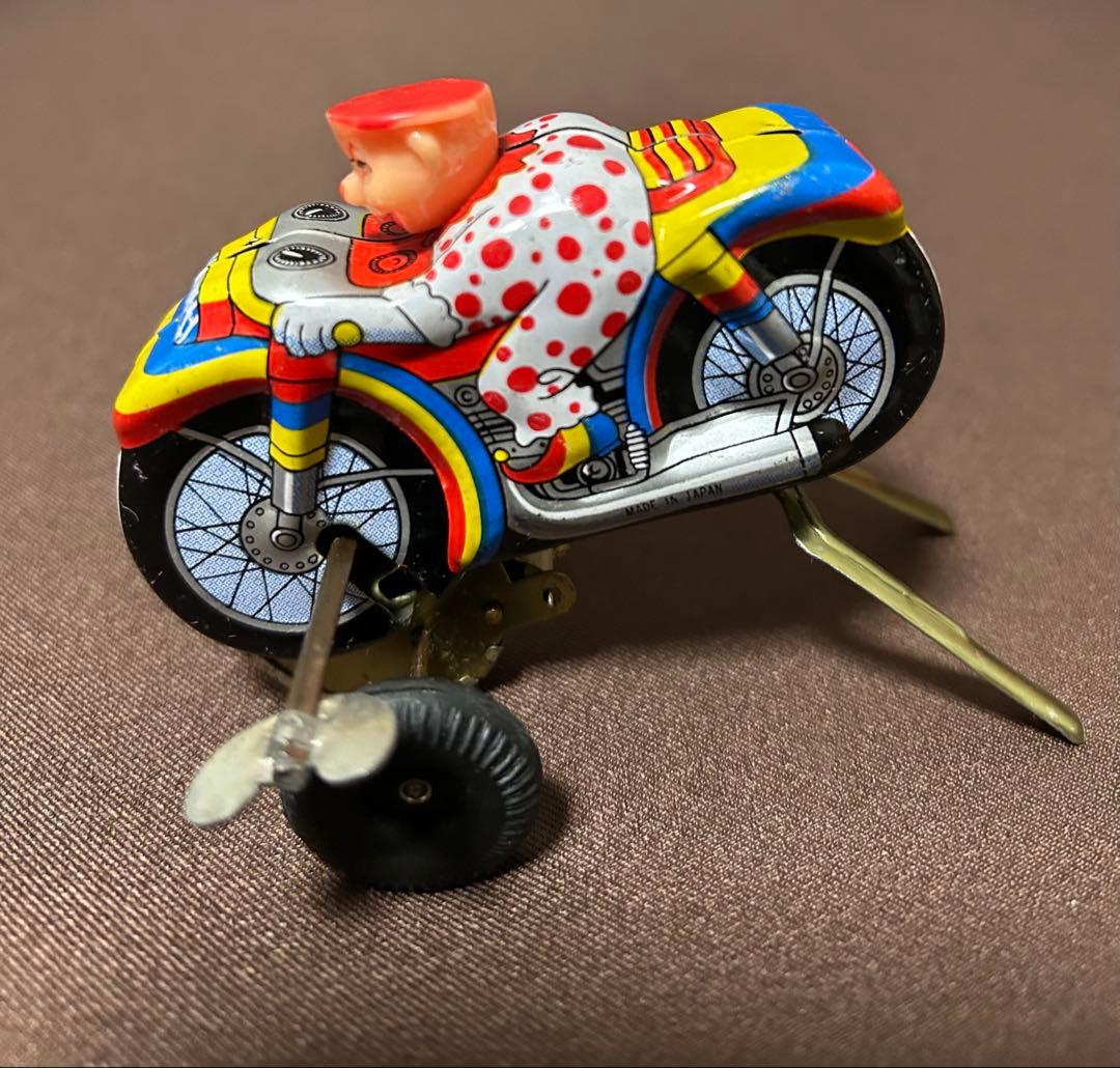 絶版昭和を彩った名品達♦︎サーカスオートバイ箱入【新品動作確認済】