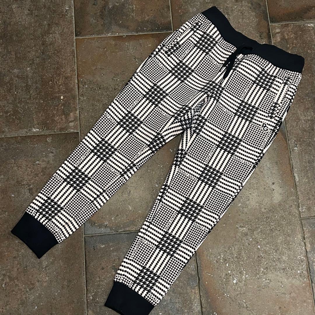 PEARLY GATES NOモノフィラエアクッション ダンボールニットパンツ