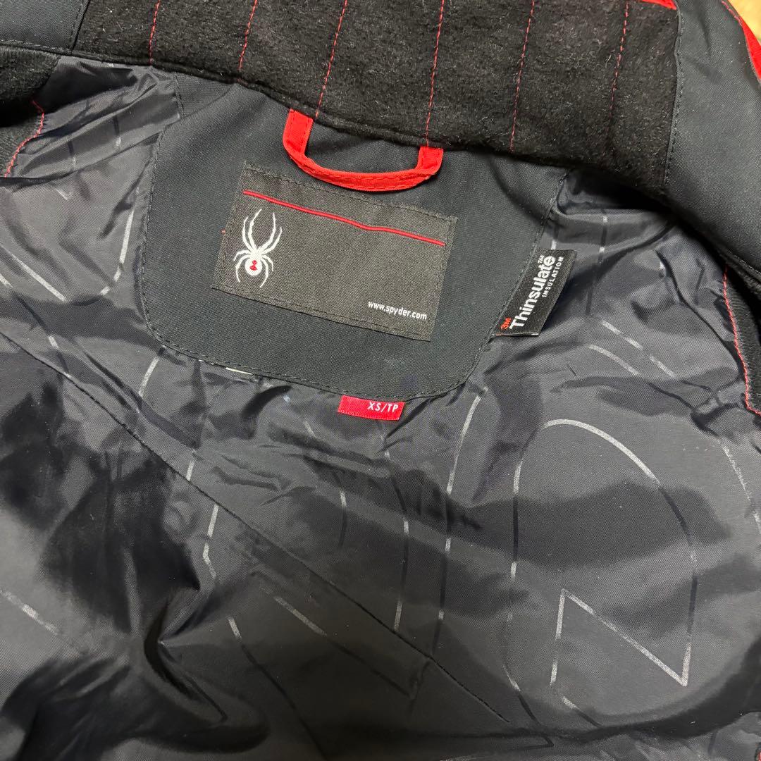 Spyder スキーウェア Sサイズ　赤/オレンジ/黒