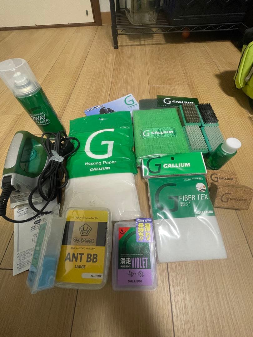 GALLIUM ワックススタンド、メンテナスキットセット