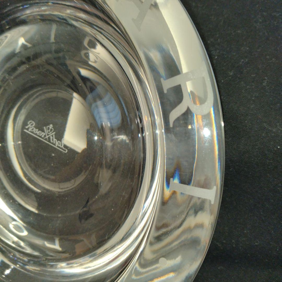 ブルガリクリスタル灰皿　小物入れ　未使用品