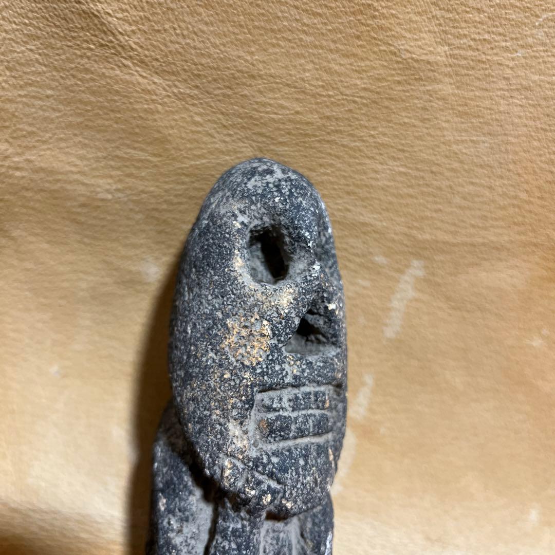 骨董 珍品 謎の石像 神 仏 がいこつ しゃれこうべ