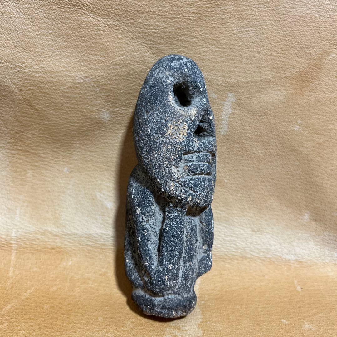 骨董 珍品 謎の石像 神 仏 がいこつ しゃれこうべ