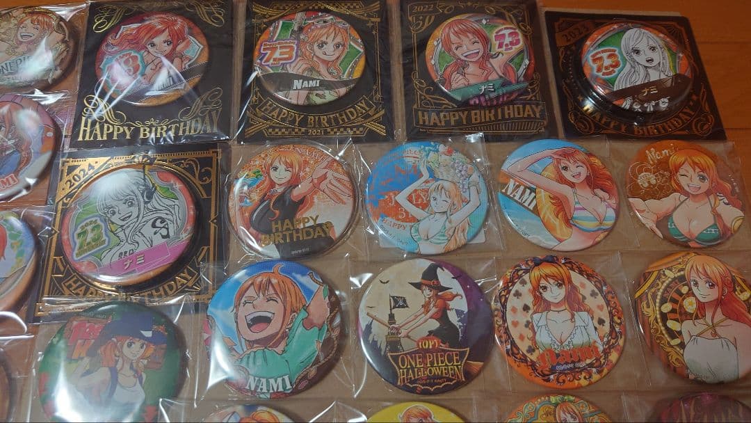 ナミ 缶バッジ 大量 まとめ売り 東京ワンピースタワー
