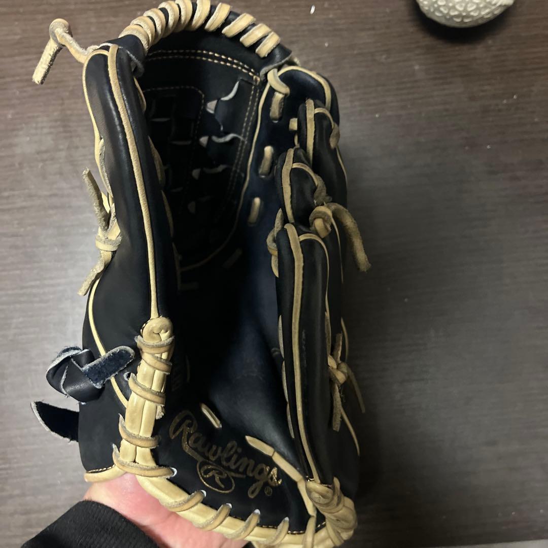 Rawlings 投手用 軟式グローブ ノーホール