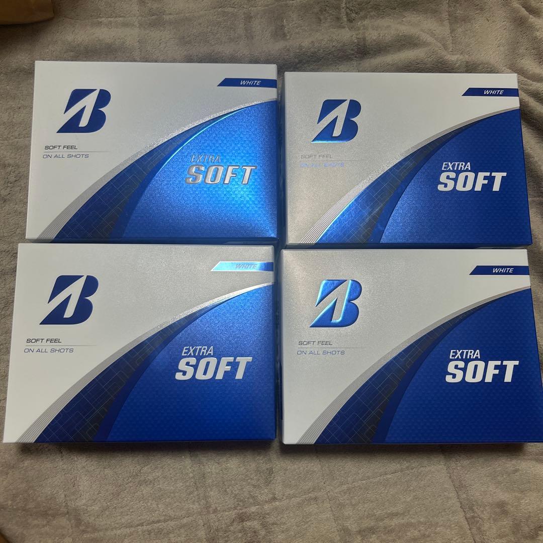 ブリヂストン EXTRA SOFT ゴルフボール エクストラソフト　4箱