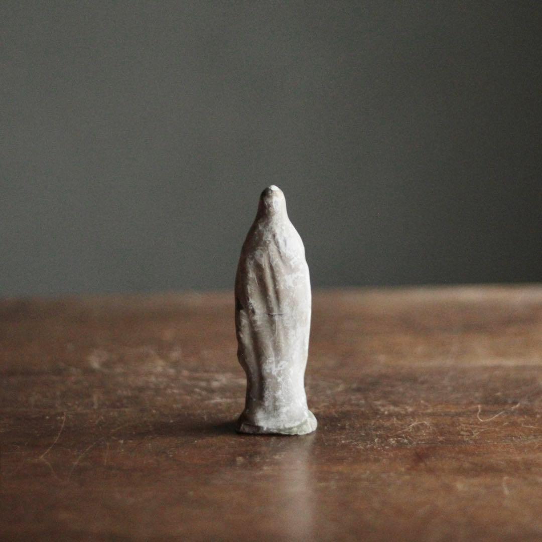 土人形 マリア像 オブジェ 古道具 アンティーク