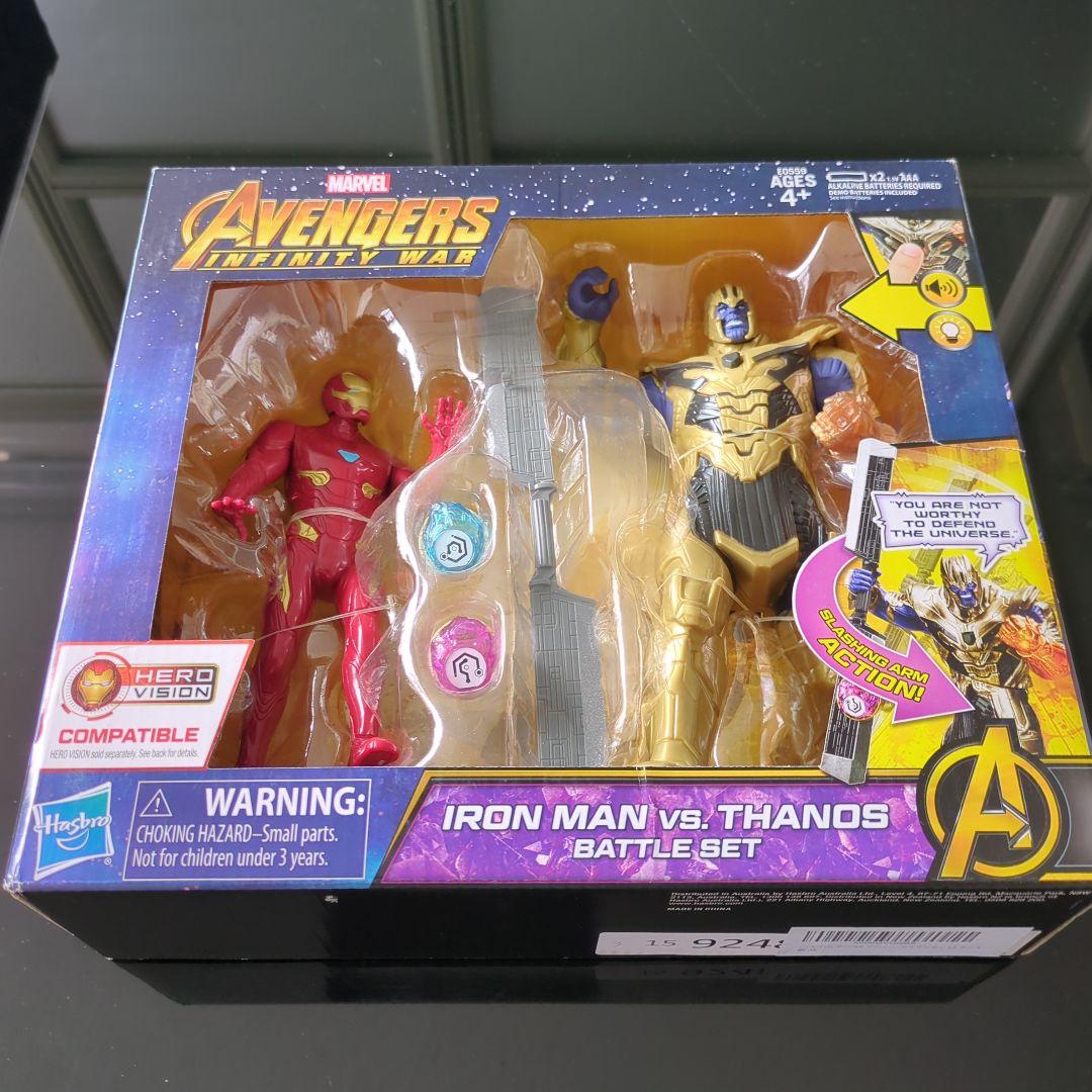 アベンジャーズ　インフィニティウォー　アイアンマンVSサノス　バトルセット
