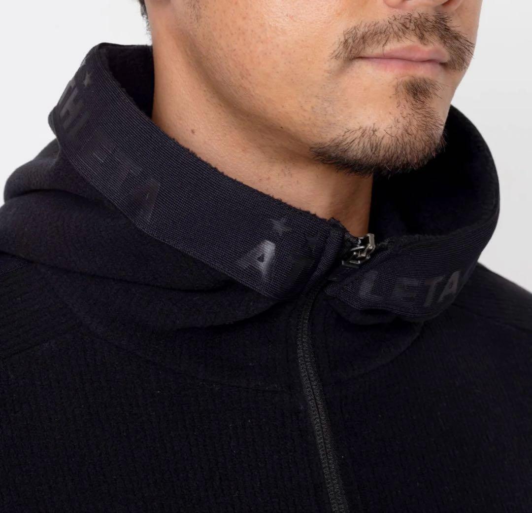 ATHLETA アスレタ ブラック スウェット ジャージ セットアップ 上下 S